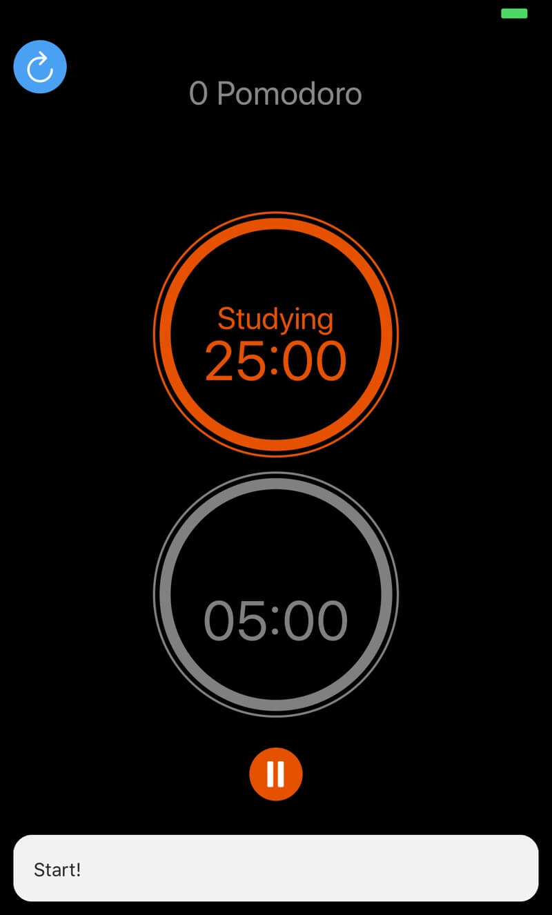 Study Timer Start Studying